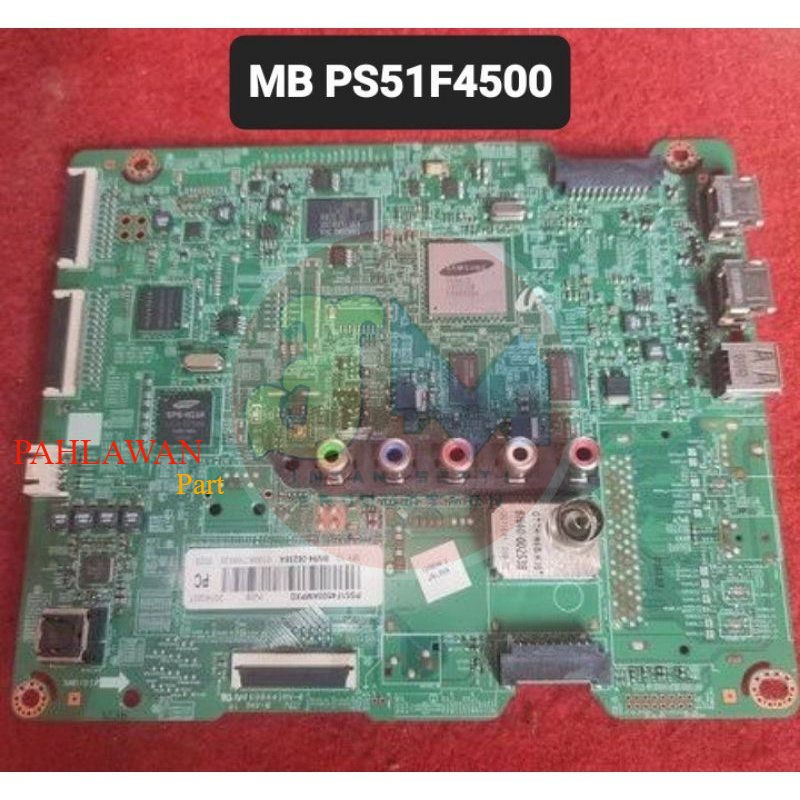 MB - MOBO - MAINBOARD - MOTHERBOARD TV SAMSUNG PLASMA PS51F4500 PS 51F4500 .