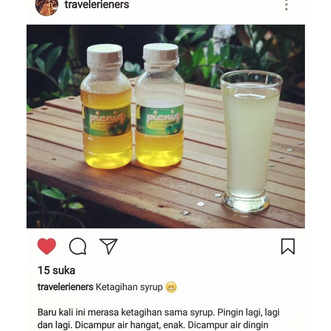 

Ay00! SIRUP Jeruk Kunci / Sonkit 500ml/690gr picniq Belitung