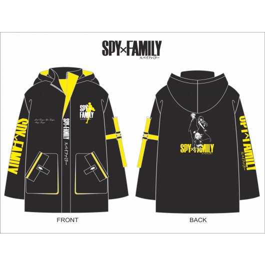 Spy X Family Parka Anya Loid Yor Forger cosplay jaket anime jepang anya loid yor forger