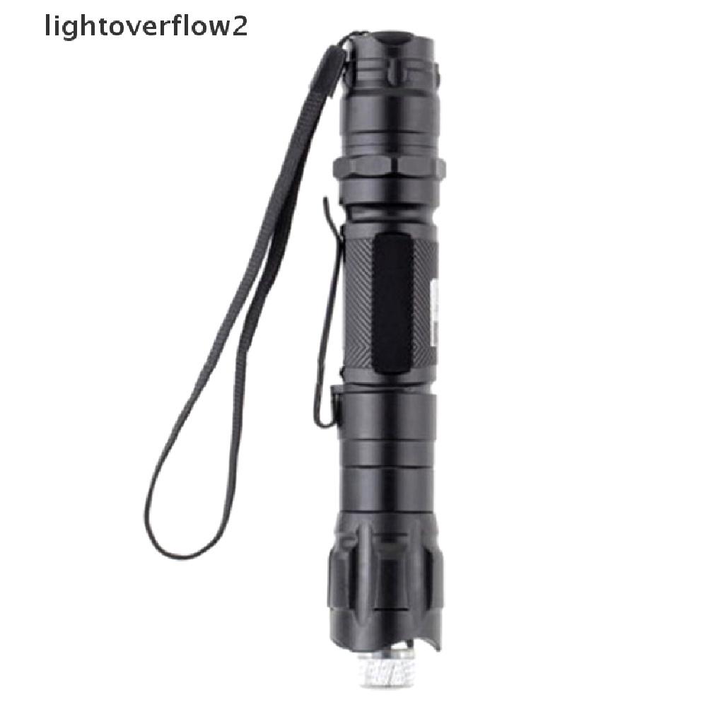 (lightoverflow2) Senter Pointer Militer Super Kuat High Power Jangkauan 10 Mil