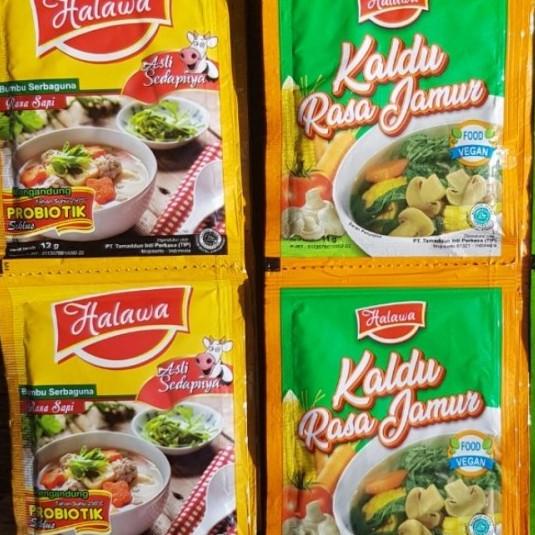 

Halawa - Penyedap Rasa MSG Probiotik - Lezat, Halal & Thayib