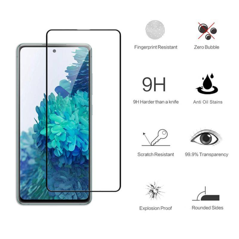 3pcs Pelindung Layar Tempered Glass 9D Untuk OPPO Find X3 X2 Lite F19s F19 F17 F15 F9 Pro Plus F5 Lite Youth