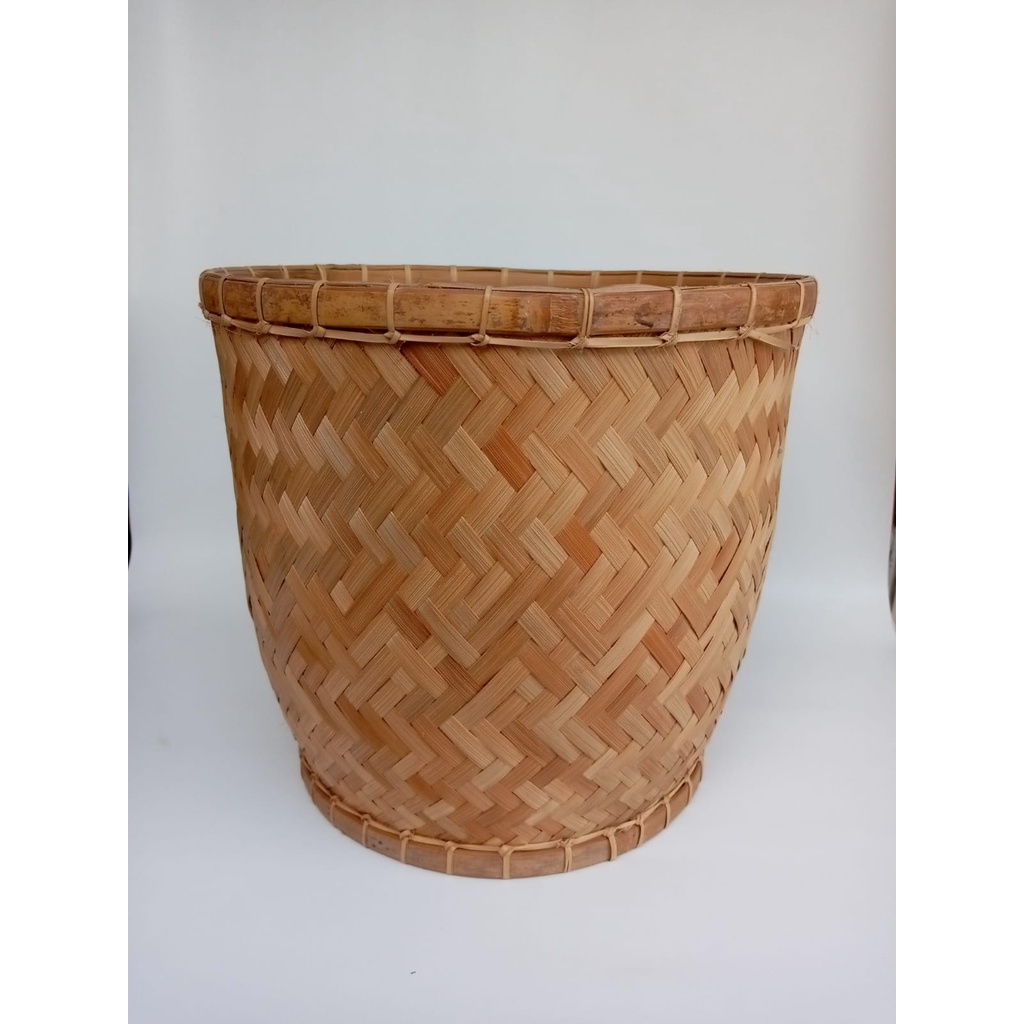 Jual Keranjang Bambu Tempat Penyimpanan Shopee Indonesia