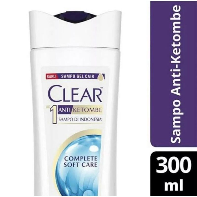 Clear Anti Dandruff Shampoo Anti ketombe Complete soft care