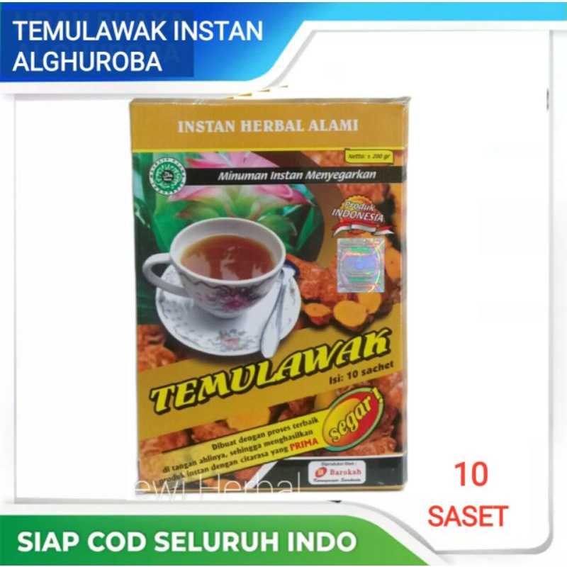 

Minuman Instan Segar Minuman Temulawak Al Ghuroba