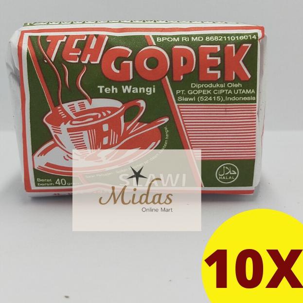 

Coder8R2d--Teh Gopek Slawi 10 X 40 gram