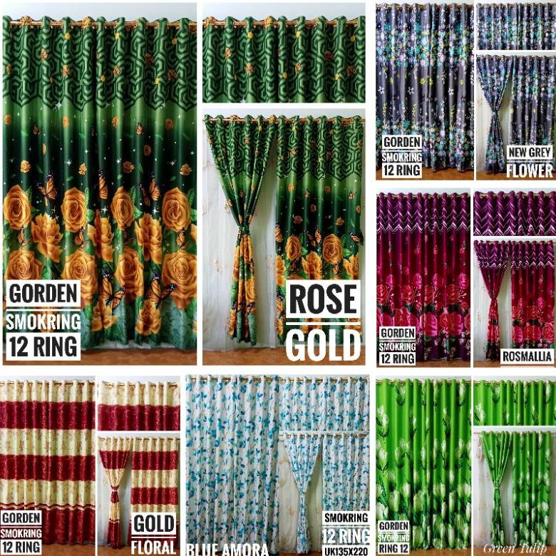 GORDEN PINTU JENDELA SMOKERING 12 LUBANG GORDEN JENDELA KORDEN MOTIF KARAKTER TERLARISSSS...,,,,,