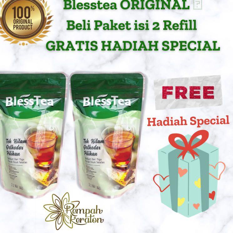 

KODE3u8Ti--Blesstea Refill Paket isi 2 pcs + Free Gift Special