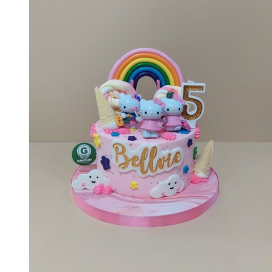 

HELLO KITTY RAINBOW UK 15CM