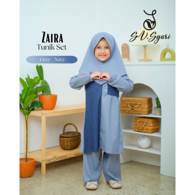 STELAN ANAK ZAIRA TUNIK SET