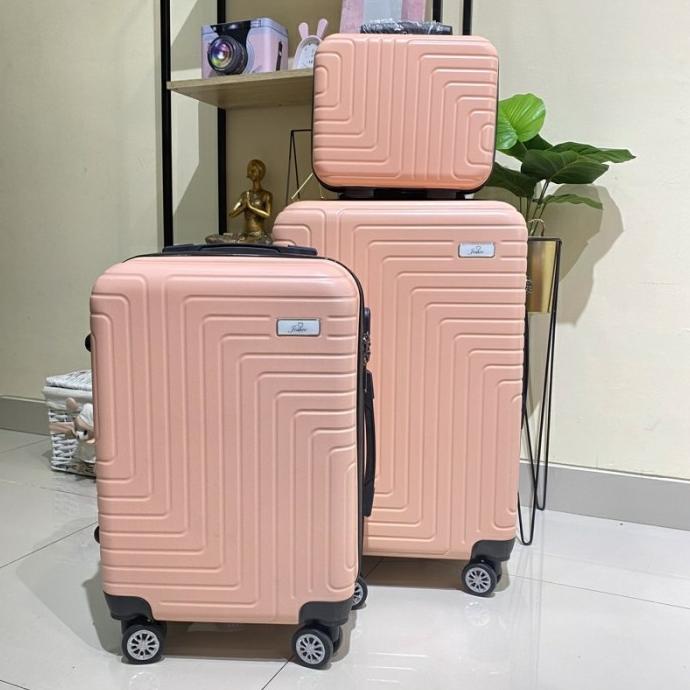 Joshee 123 koper cabin 20inch koper bagasi 24inch koper fiber tas