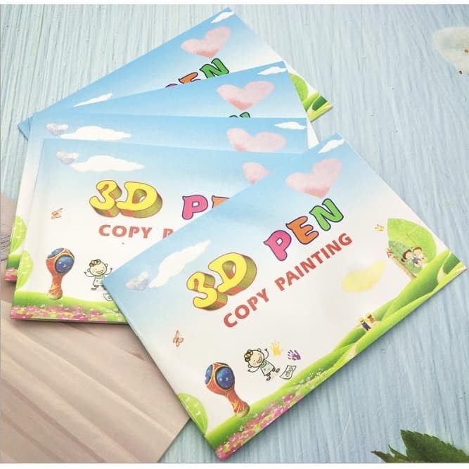 

Terbatas Buku Gambar 3D Pen Filament Pvc Anak Murah