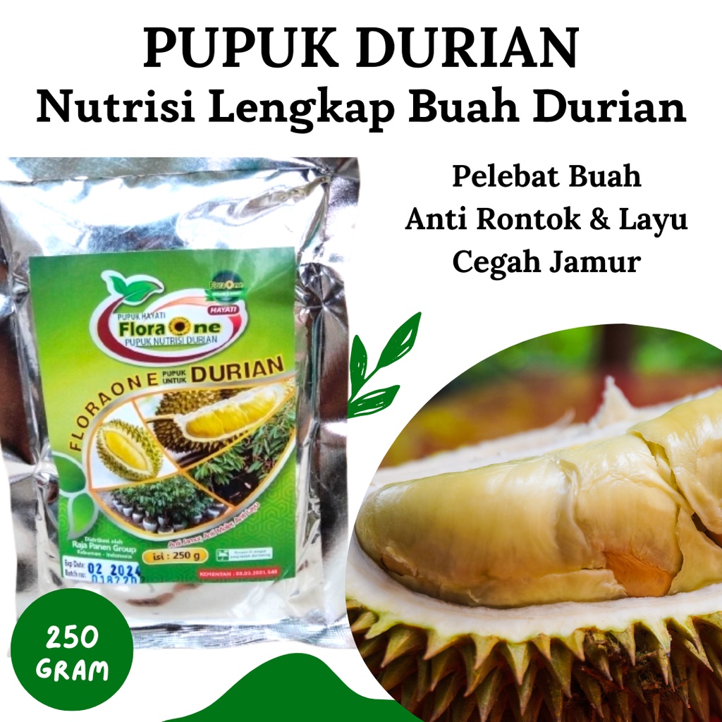 Pupuk Durian Cepat Berbuah, Pupuk Hayati Durian Anti Rontok, Pupuk Durian Berbuah Diluar Musim