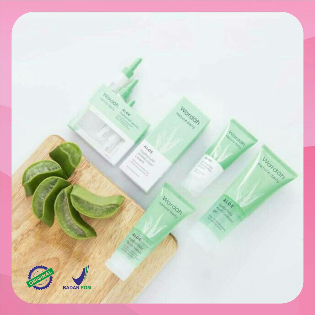 Wardah Nature Daily Aloe Hydramild Series