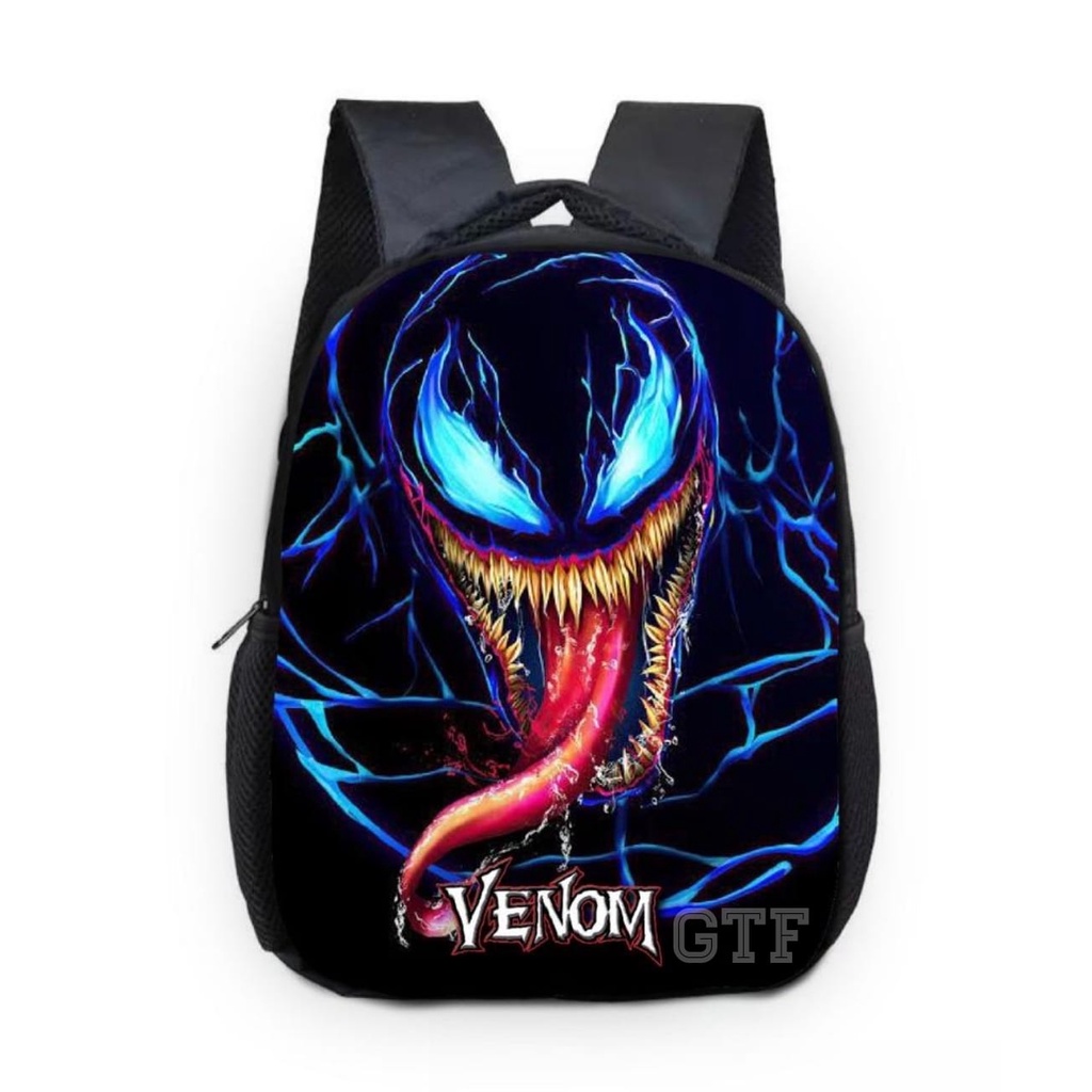 Gtf - Terbaru Ransel Anak Sekolah Printing Motif Venom Lagi Hits Tas Anak Kekinian Ransel Sekolah Anak Laki-Laki Perempuan Best Seller