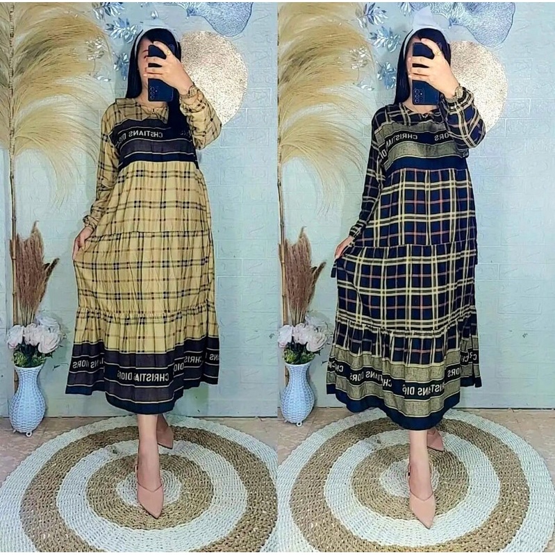 GAMIS REMPEL RESLETING DEPAN BAHAN RAYON