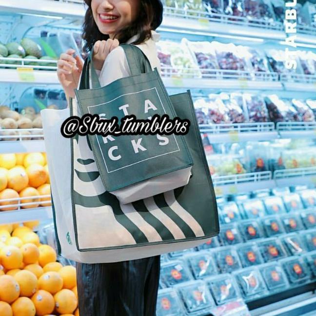 

Diskon✔️Starbucks Spunbound - Take away Bag|SQ4