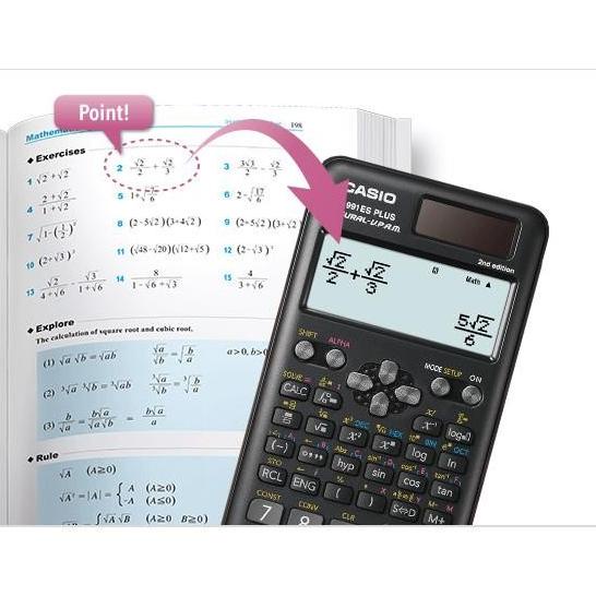 

MURAH/ KALKULATOR SCIENTIFIC / ILMIAH CASIO FX-991ES PLUS SEKOLAH E8576TRB