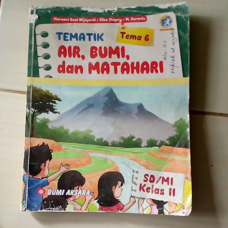 tematik tema 6 untuk SD kelas 2