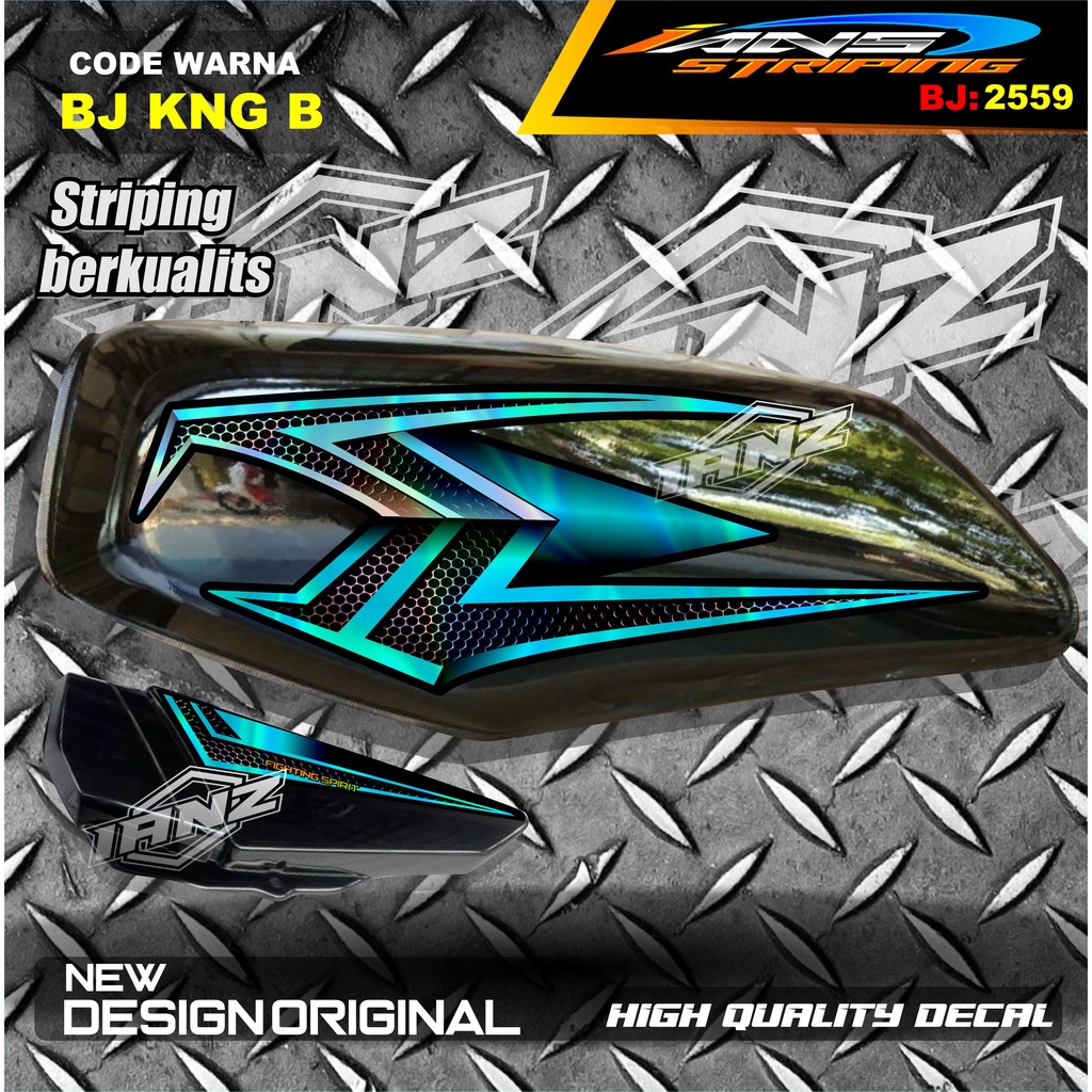 STRIPING RX KING VARIASI TERBARU / STICKER LIST RX KING 2008 / STRIPING RX KING 2004 / STICKER MOTOR