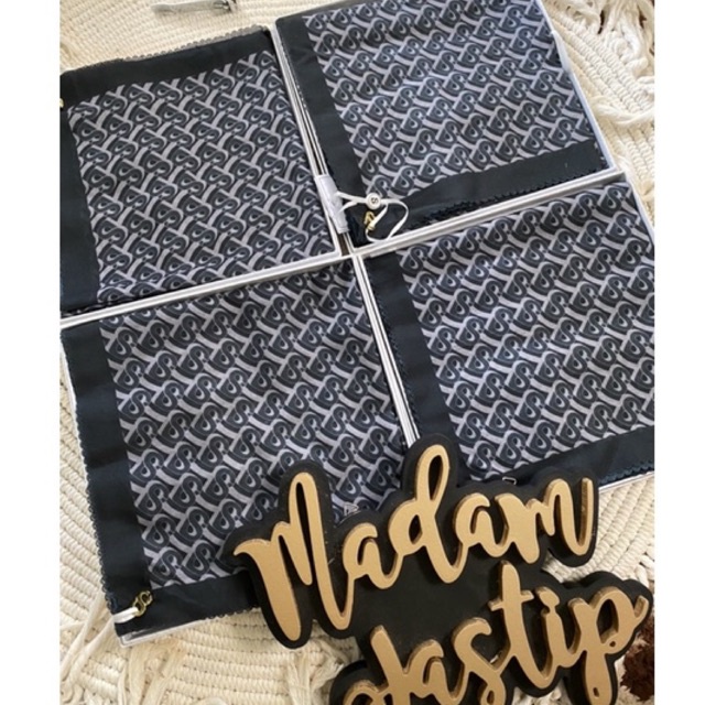 Bimu Buttonscarves midnight