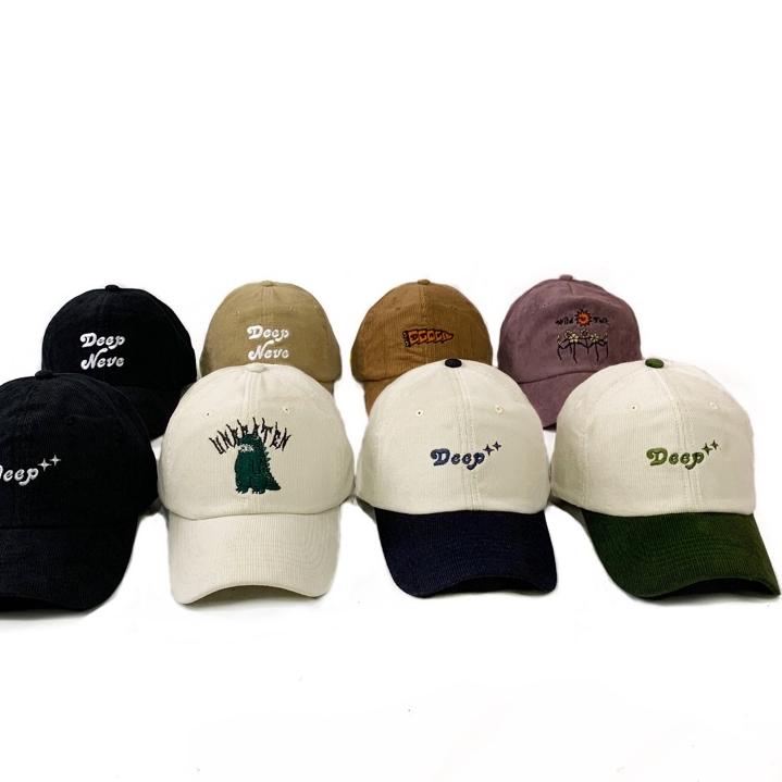 Harga Bersahabat DEEPNEVE CORDUROY MODEL BASEBALL CAP | POLO CAP 001