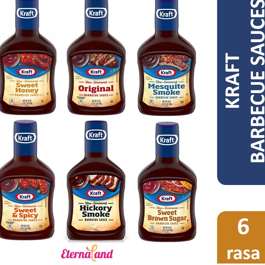 

Promo Max--Kraft BBQ Sauce - Bumbu Barbecue untuk Daging dan Ayam