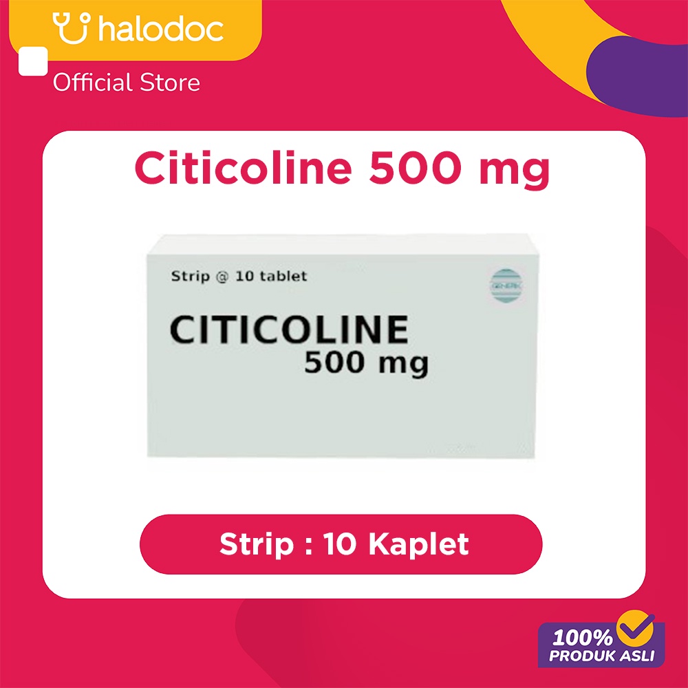 Citicoline 500 mg 6 Kaplet