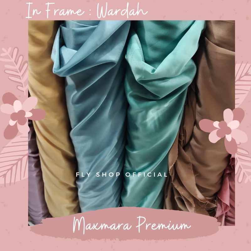 Kain Maxmara Luxury Premium 0,5 M || Satin Maxmara Lux Premium Bridesmaid Sage Green || Kain Premium