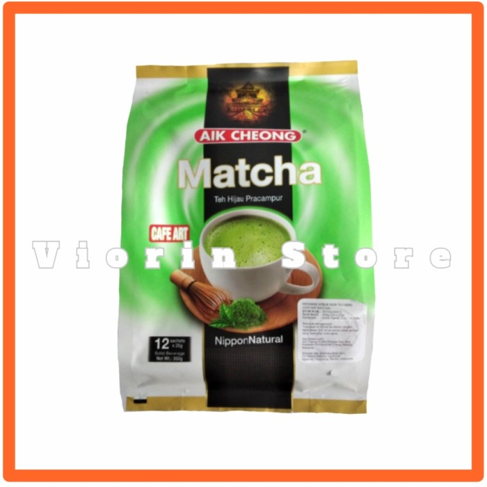 

Aik Cheong Matcha / Aik Cheong Matcha Teh Hijau / Aik Cheong