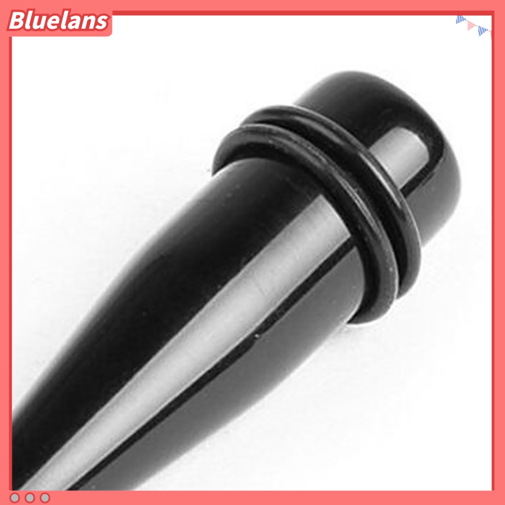 Bluelans 1Pc Acrylic Spiral Taper Flesh Tunnel Ear Stretcher Expander Cone Shape Earrings