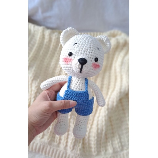 Boneka beruang | Bear amigurumi | boneka rajut