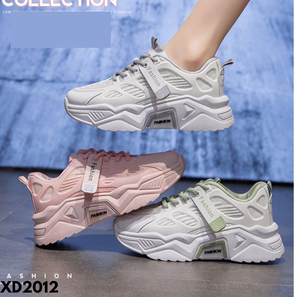 SEPATU SNEAKERS WANITA FASHIOANBLE STYLE ESTETIK KEREN BAHAN CANVAS COMBI RUBBER IMPORT D2012