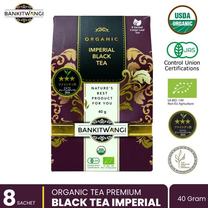 

[COD] Bankitwangi Organic Black Tea Imperial 40gr - Teh Organik,Teh Premium [COD]