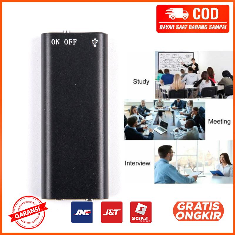 Perekam Suara Hyperbolic Digital Voice Recorder 8GB - GX-R01