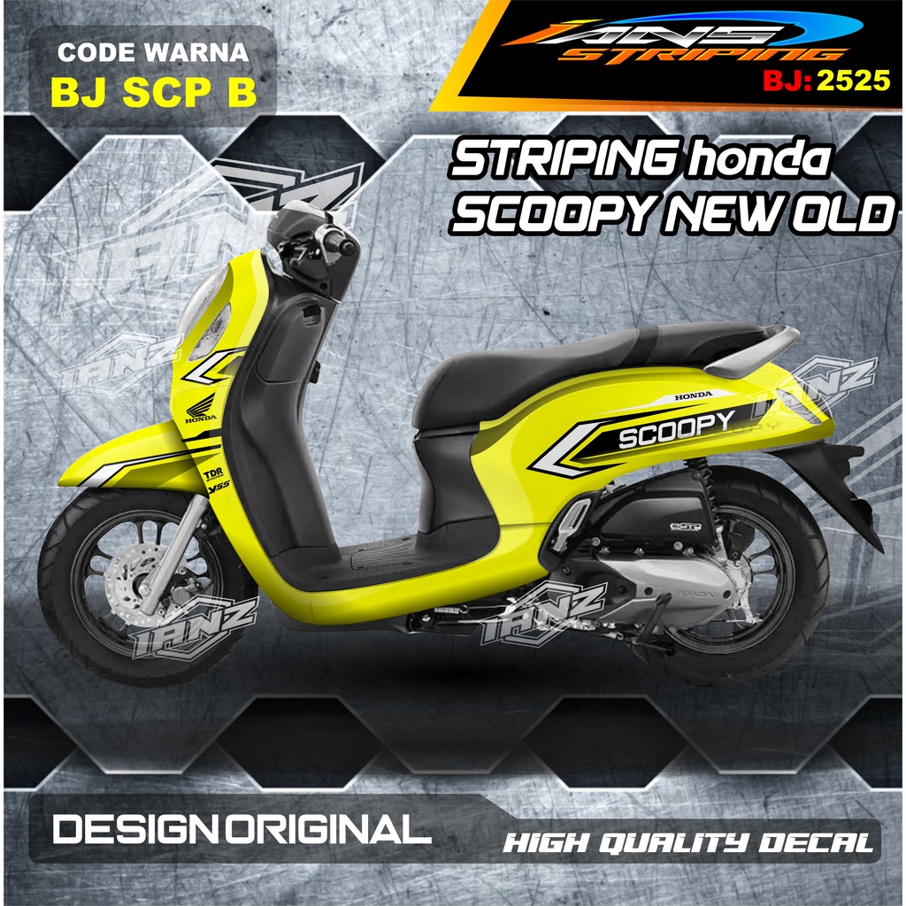 VARIASI STICKER HONDA SCOOPY FULL BODY / STICKER VARIASI SCOOPY TERBARU  / STICKER SCOOPY