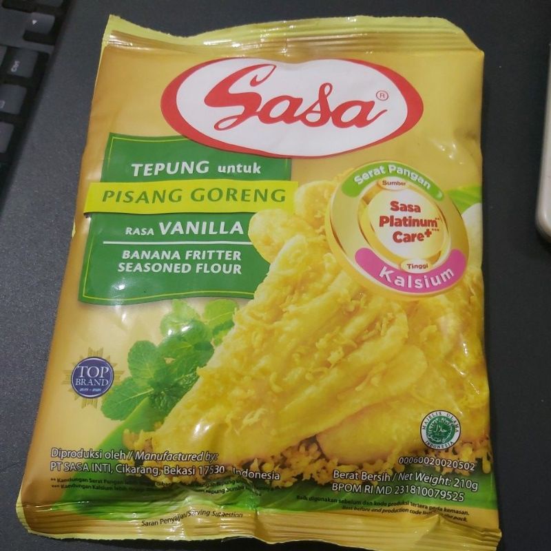 

tepung sasa pisang rasa vanila 210gr