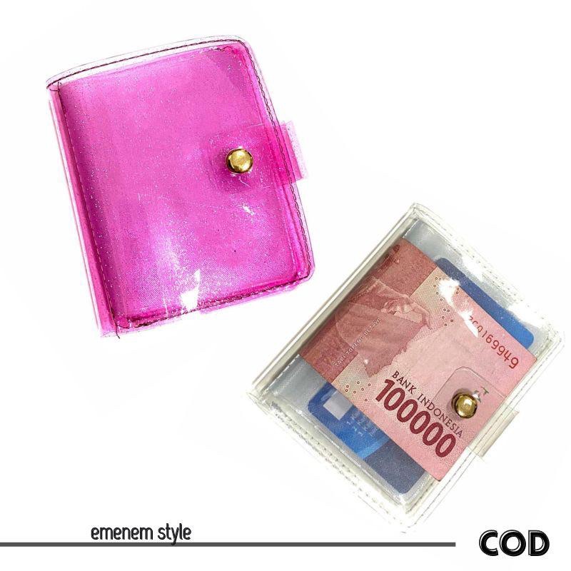 Dompet Kartu PVC - Dompet Kartu Transparan - Dompet Kartu Cantik - Dompet Foto Kpop - Dompet Cewek M