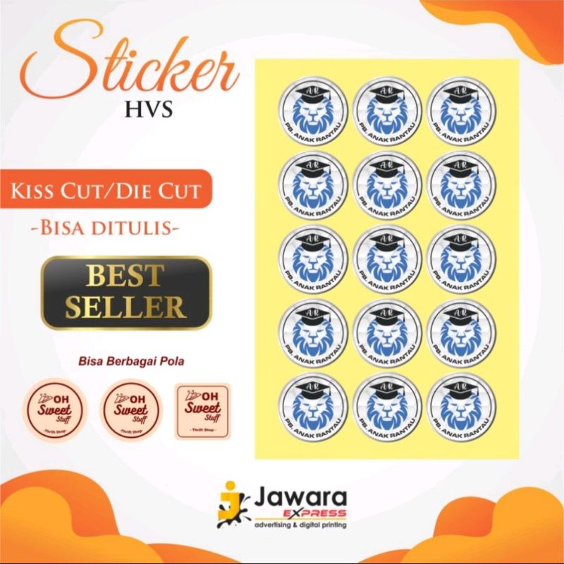 

CETAK STICKER HVS A3 + CUTTING