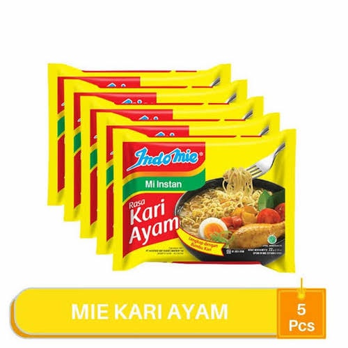 Indomie Kari Ayam (5 pcs)