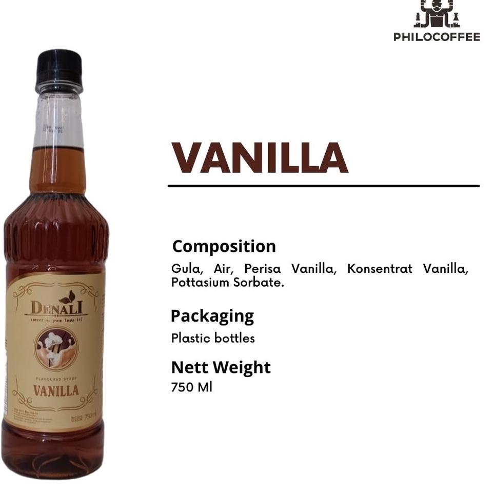 

Murah banget Denali Syrup Vanilla 750ml | Sirup Premium Denali 0WN