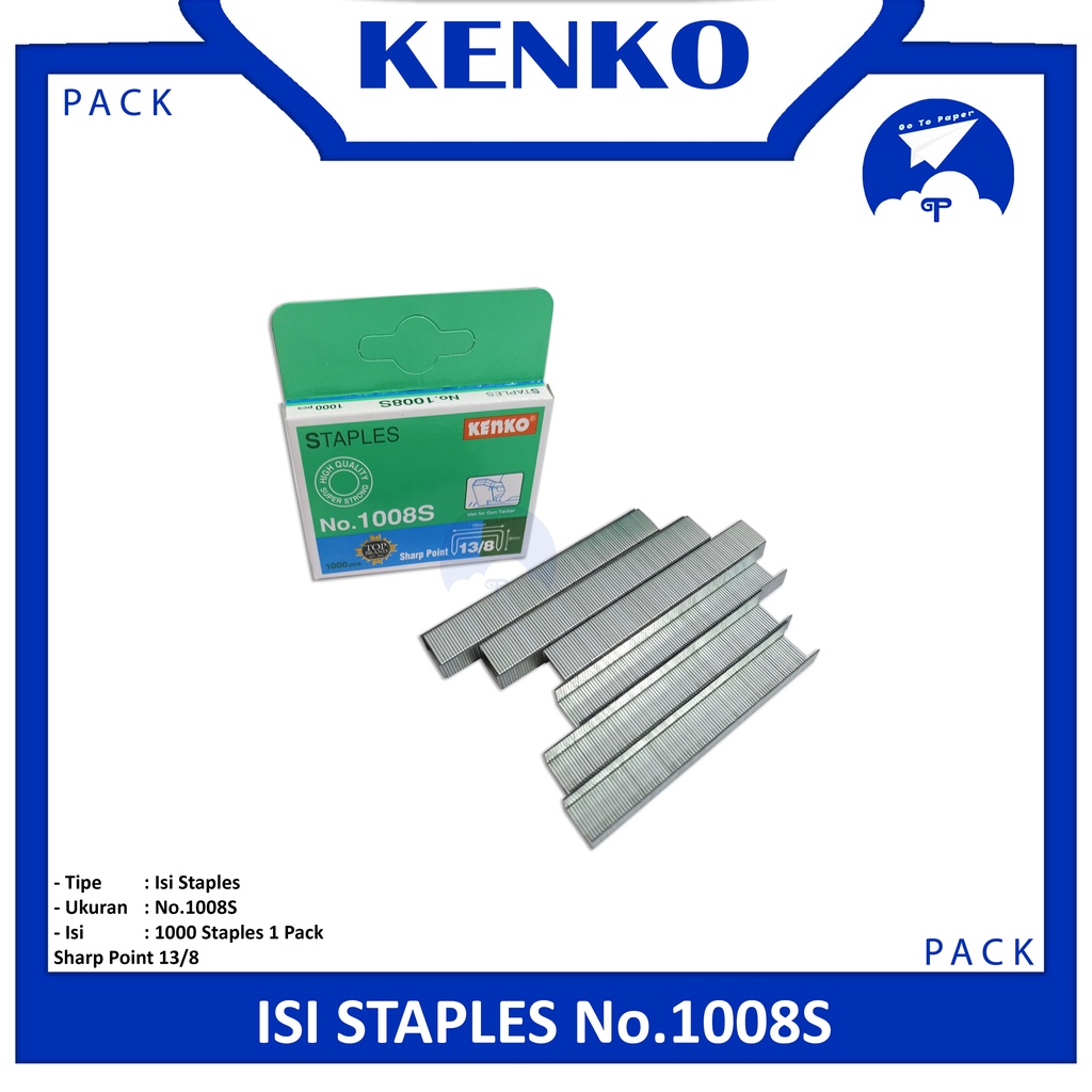 

Kenko Isi Staples / Stapler Tembak No.1008S