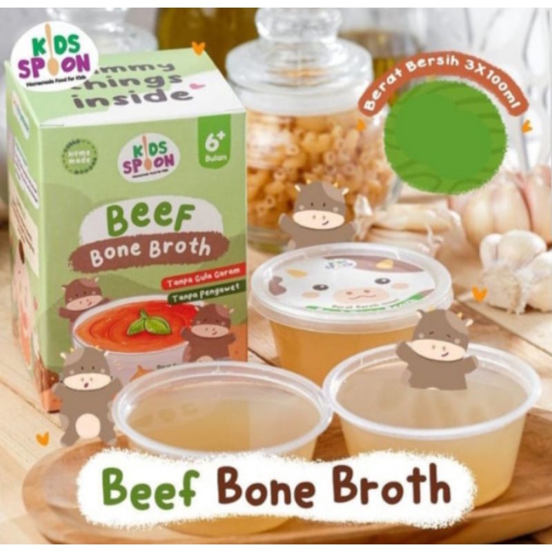 BEEF BONE BROTH ( KALDU SAPI ) KIDS SPOON