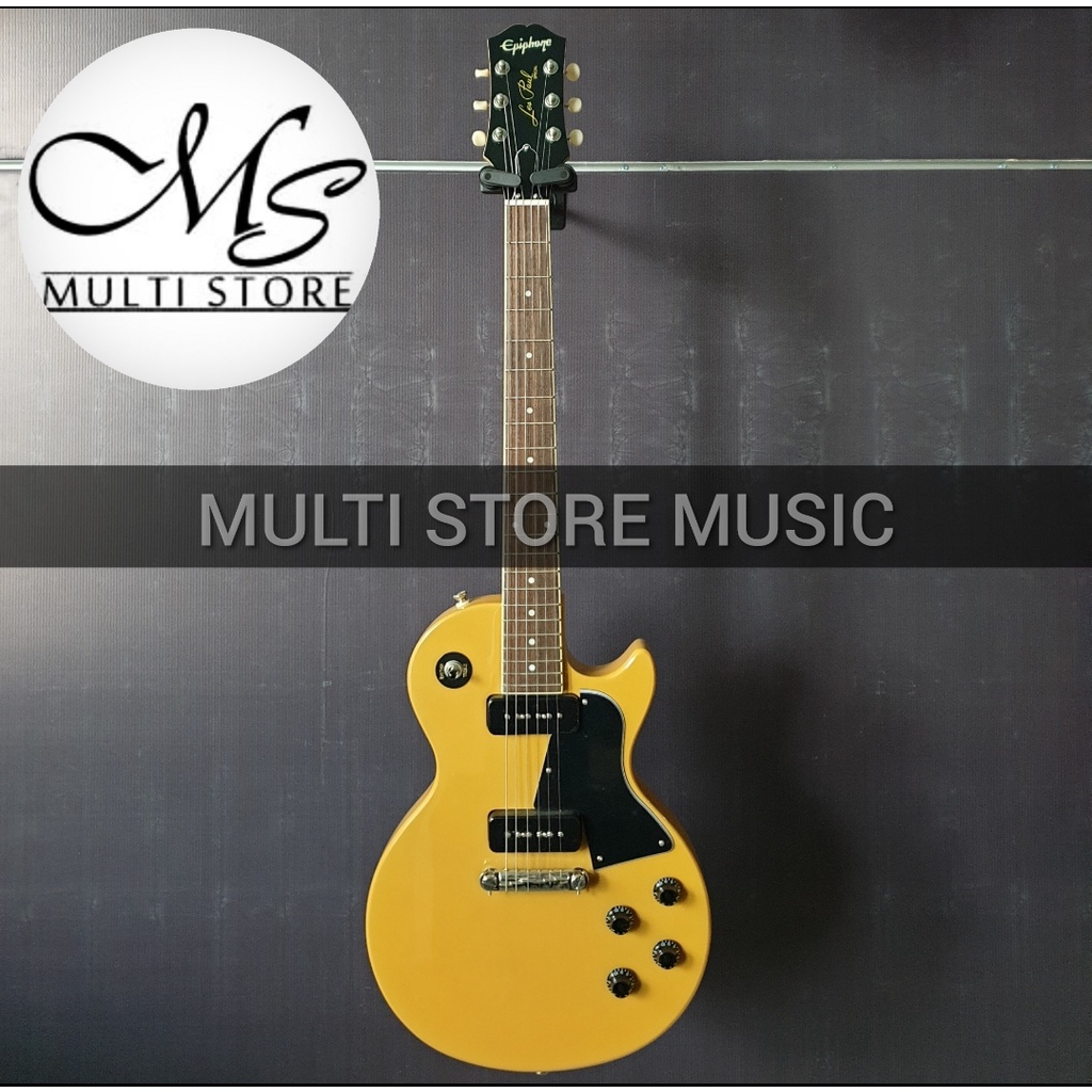 Gitar Elektrik Epiphone Les Paul Special TV Yellow - EILPTVNH1