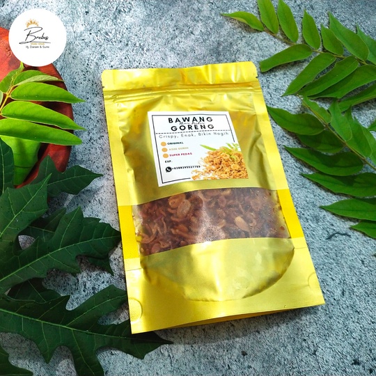 

Bawang Goreng (1 kg/ 1000 Gram)/Bawang Merah Goreng/Brambang Goreng Brebes By Oleh Oleh Brebes Gold Premium