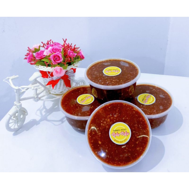 

Sambel Pecel "Dek Refa" (Kemasan 500gr)