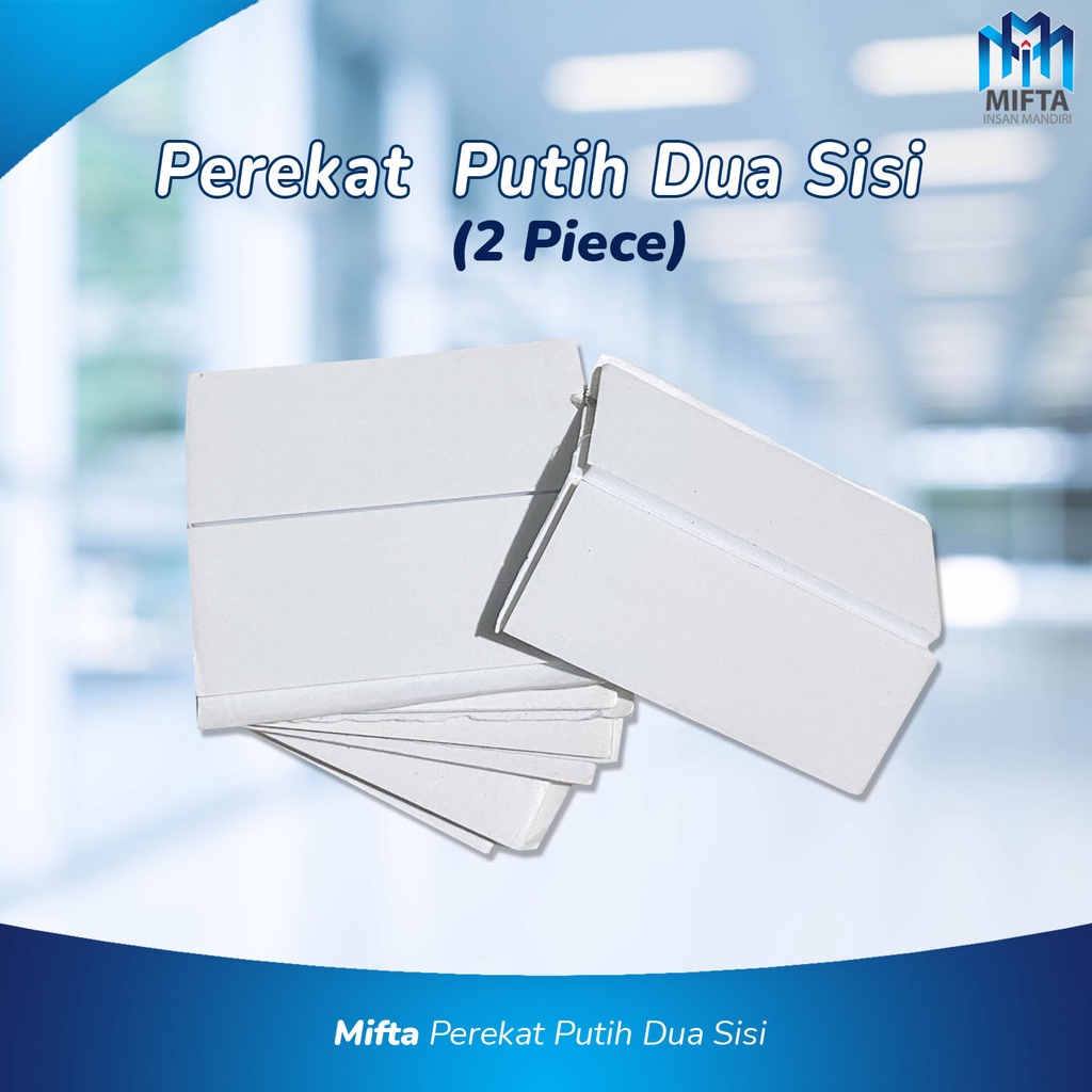 DOUBLE TIP / DOUBLE TAPE / DOBEL TIP / PEREKAT DUA SISI / PEREKAT BUSA