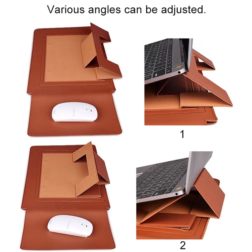 Tas Laptop Pouch Laptop Pouch Macbook Tas Kulit Laptop 13 inch 14 inch Laptop Leather Bag