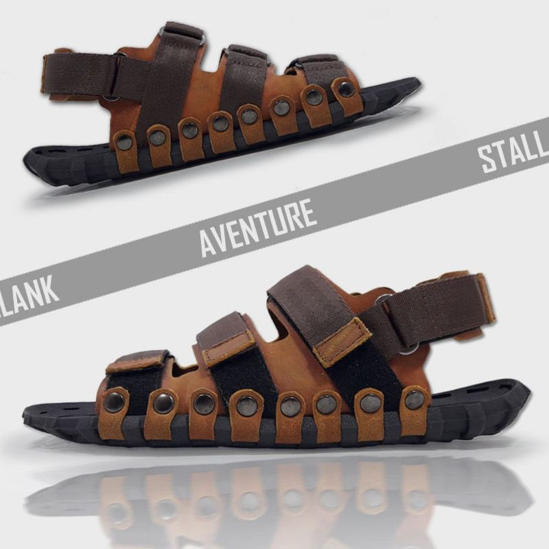 Sandal Aventure Kulit Asli | Produk Asli Cibaduyut|