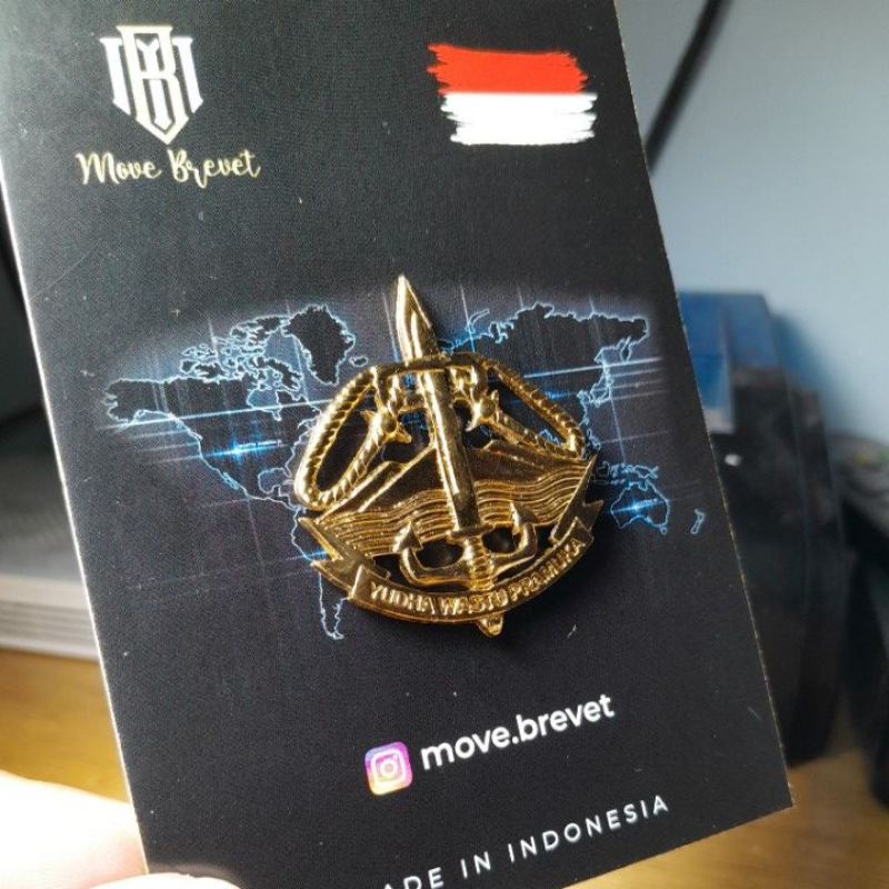 Brevet yudha wastu pramuka infanteri